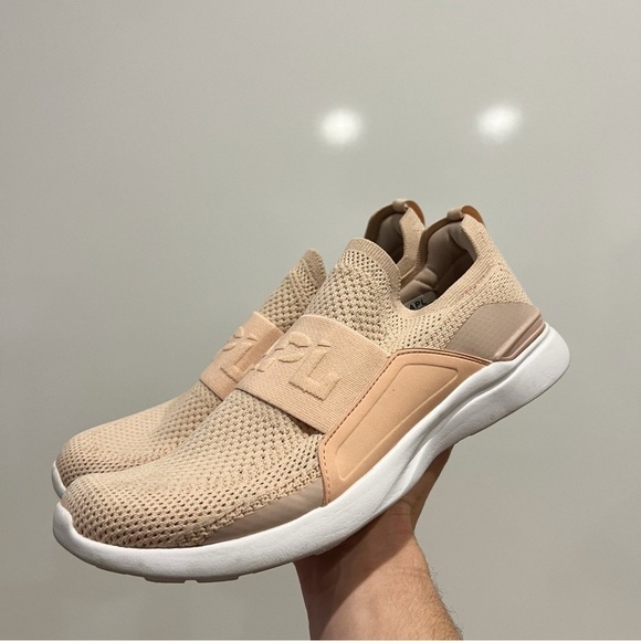 APL Women's TechLoom Bliss Latte / White Sneakers - Picture 2 of 11